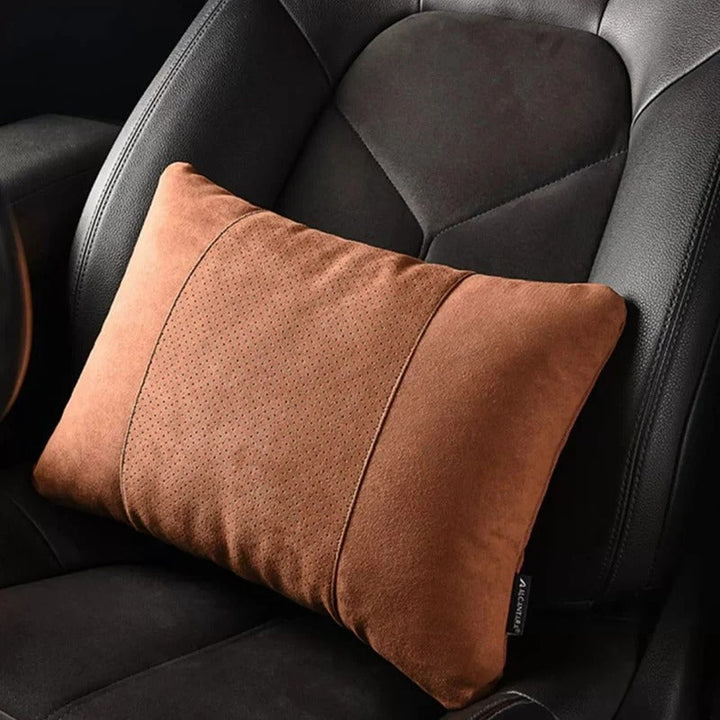 Premium Suede-Touch Car Neck Pillow - DHACTIVE 5