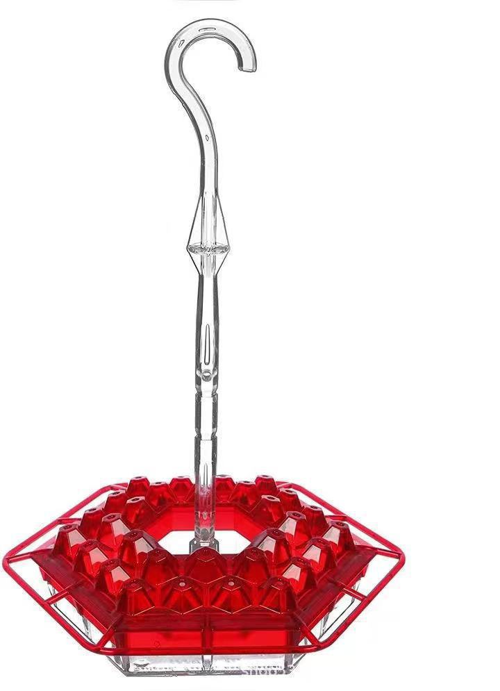 Ant Proof Hummingbird Feeder – 30 Feeding Ports, UV Resistant &amp; Ideal for Outdoor Bird Watching - DHACTIVE 3