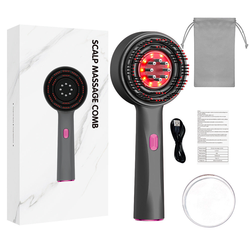 3-in-1 Red Light Scalp Massager &amp; Oil Applicator - DHACTIVE 10