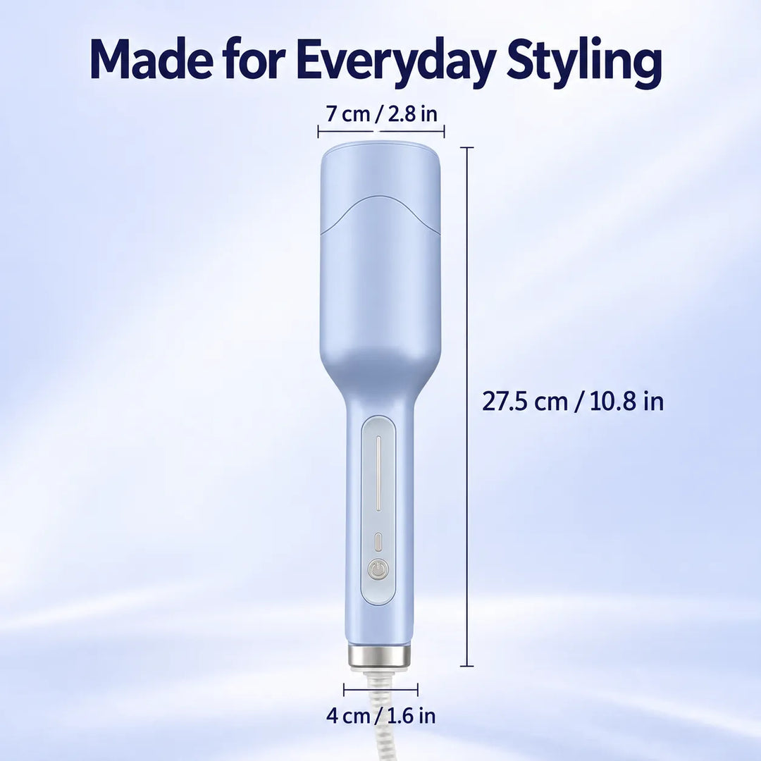 28mm Hair Crimper &amp; Curling Wand with Ionic Technology