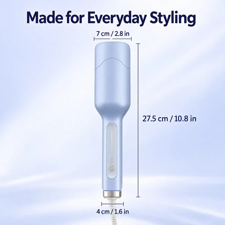 28mm Hair Crimper &amp; Curling Wand with Ionic Technology