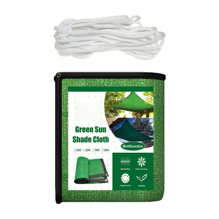 Breathable Patio &amp; Garden Shade Sail - Anti-UV Protective Netting Cover