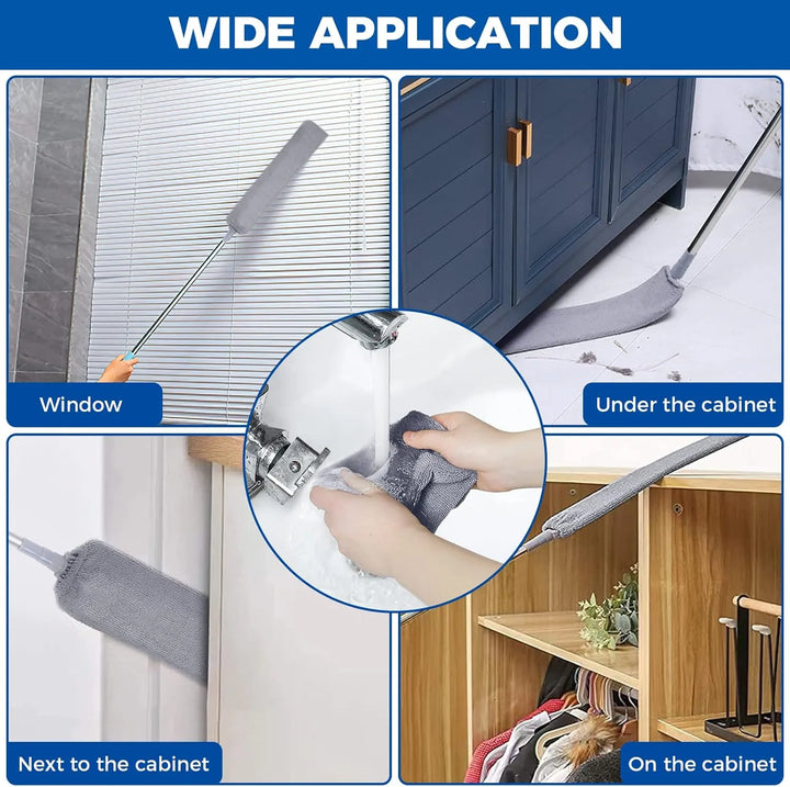 Ultra-Slim Gap Duster | Extendable Under-Appliance Wand