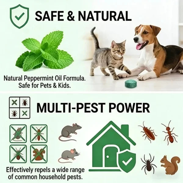 Natural Peppermint Oil Rodent Repellent Balls (12-Pack) - DHACTIVE 5