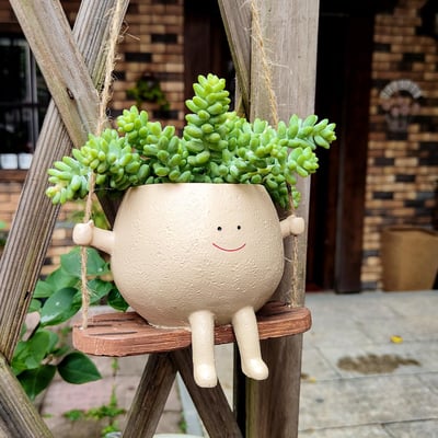 Smiley Face Planter Pot - DHACTIVE 4