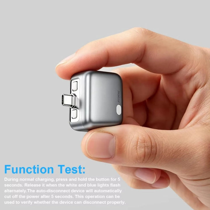 Type-C to Type-C Auto Stop Charger Adapter for Phones &amp; Gadgets
