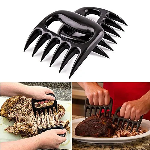 6-Piece BBQ Tool Set – Heat Resistant Gloves, Claws &amp; Kit - DHACTIVE 2