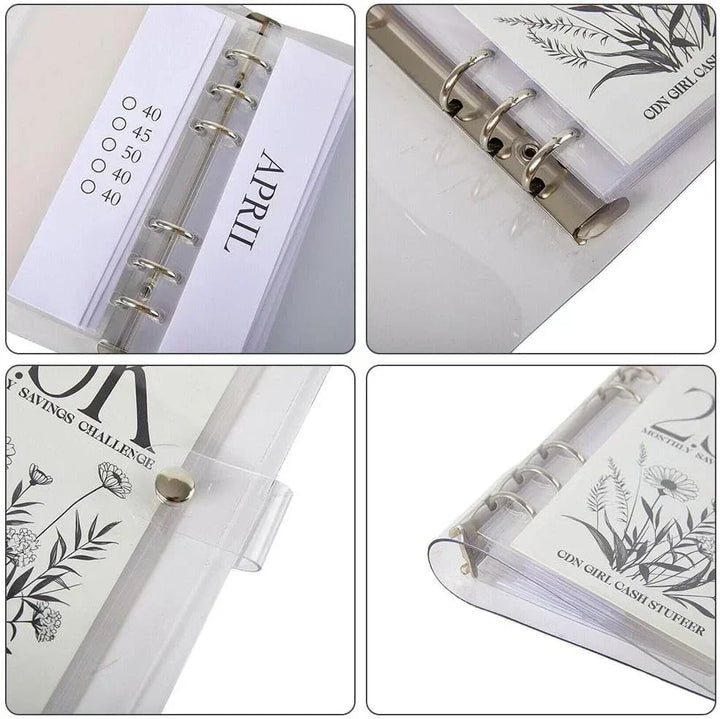 12-Month Envelopes Money-Saving Challenges Binder - DHACTIVE 6