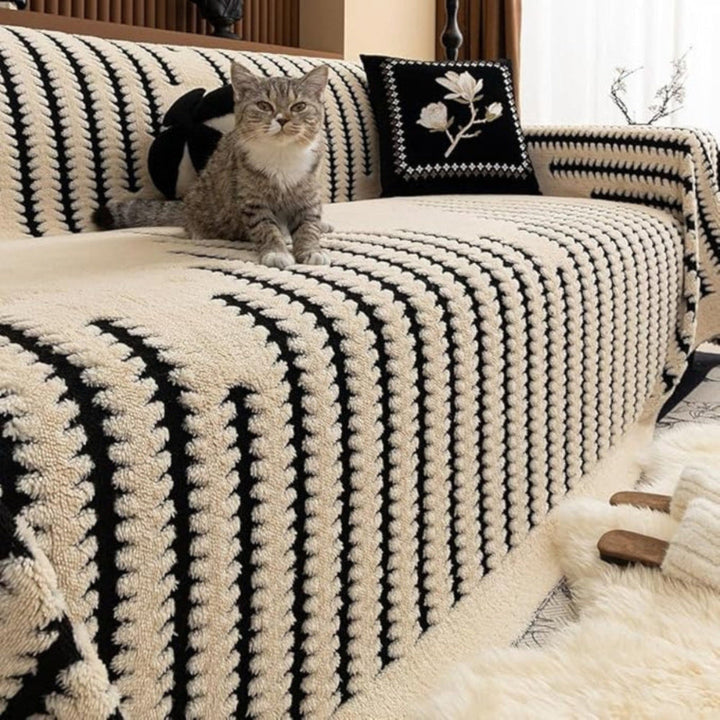 Heritage Plush Tufted Sofa Cover - DHACTIVE 2