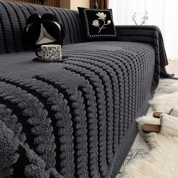 Heritage Plush Tufted Sofa Cover - DHACTIVE 10