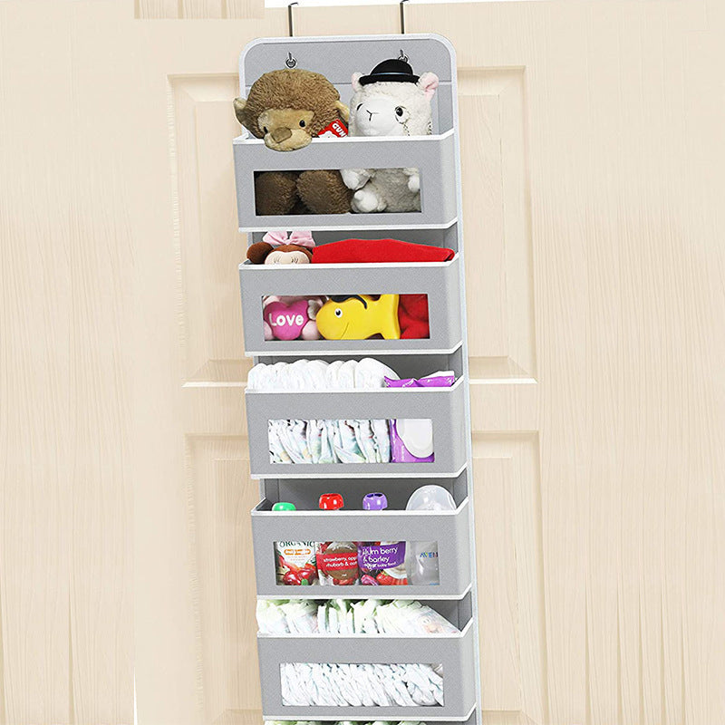 5-Tier Hanging Organizer with Mesh Pockets – Large Capacity Storage