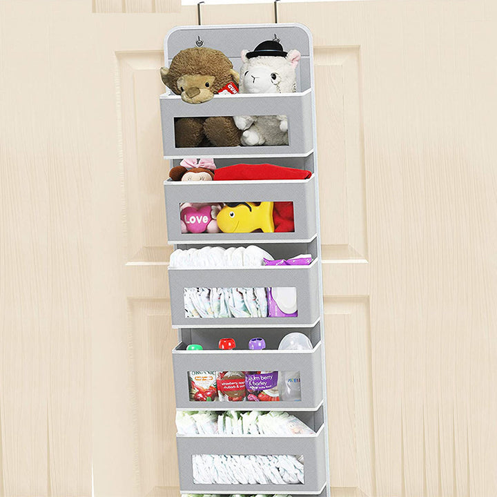 5-Tier Hanging Organizer with Mesh Pockets – Large Capacity Storage