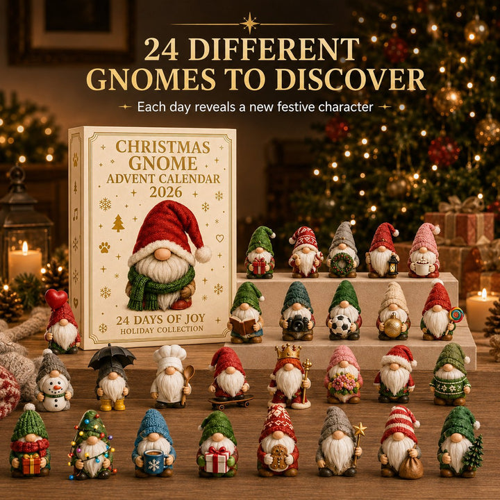 🧙 2026 Velloraco Gnome Christmas Advent Calendar — 24 Days of Whimsical Holiday Surprises 🎁✨