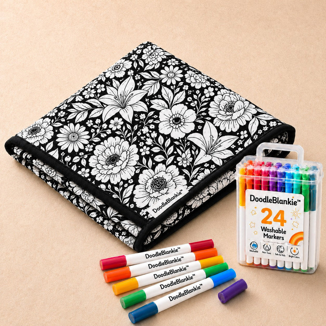 Reusable Color-In Blanket – Cozy Creative Activity for All Ages
