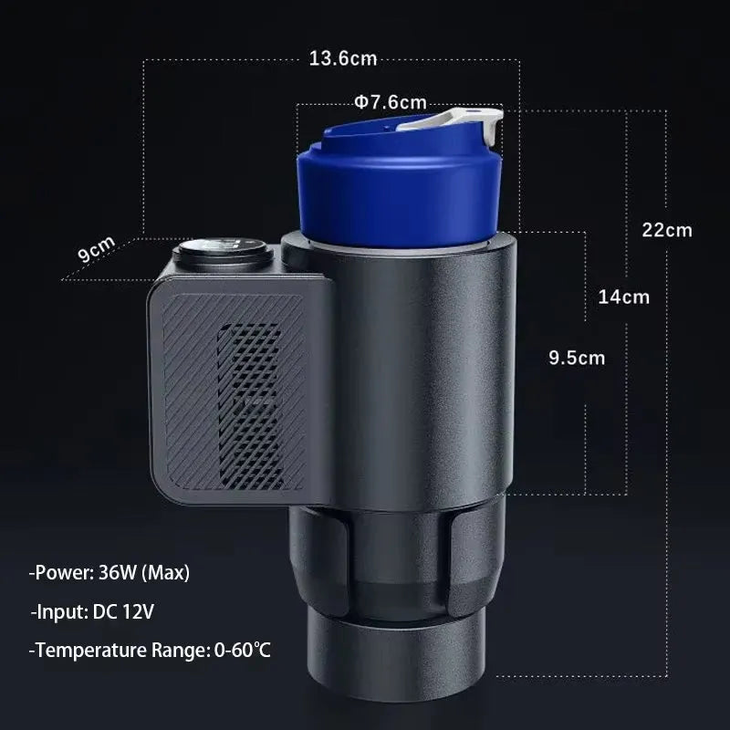 2-in-1 Smart Car Cup Holder — Keeps Drinks Hot or Cold While You Drive - DHACTIVE 6