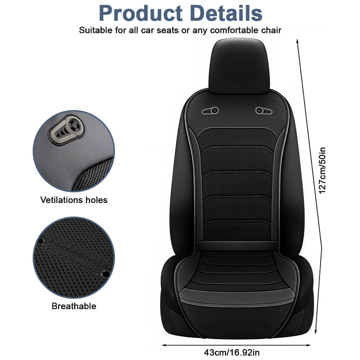 Continuous Airflow Cooling Cushion for Car Leather Seats - DHACTIVE 5