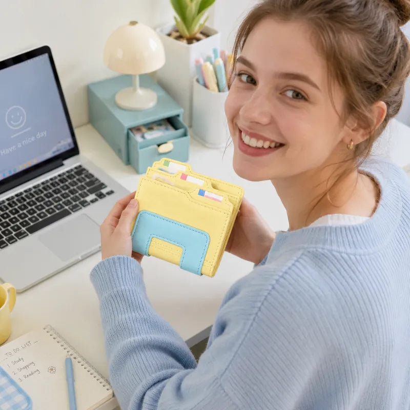 Windows-Style Folder Wallet — A Playful Home for Cards and Cash