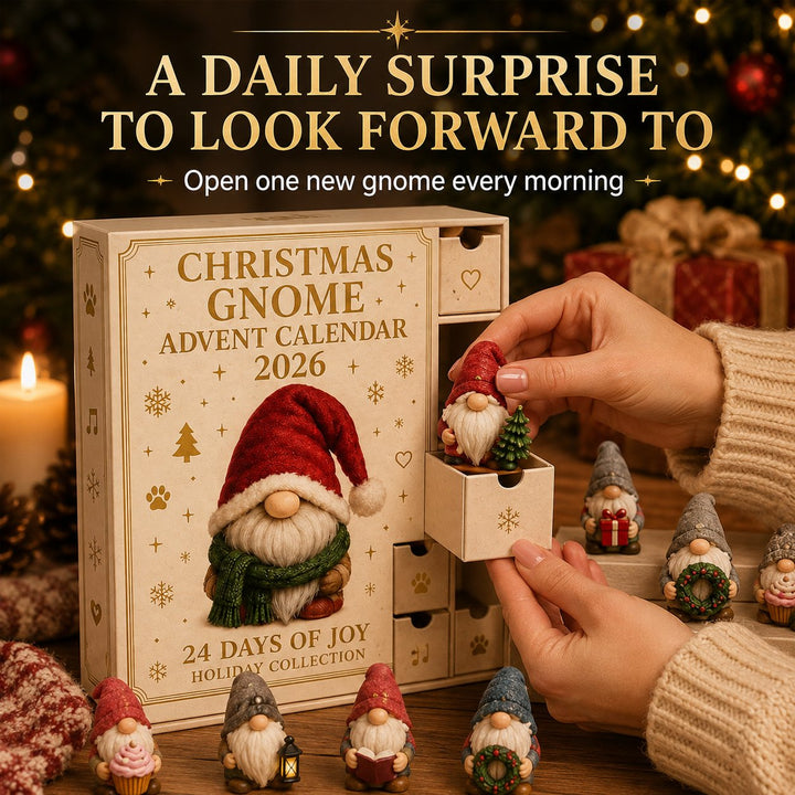 🧙 2026 Velloraco Gnome Christmas Advent Calendar — 24 Days of Whimsical Holiday Surprises 🎁✨