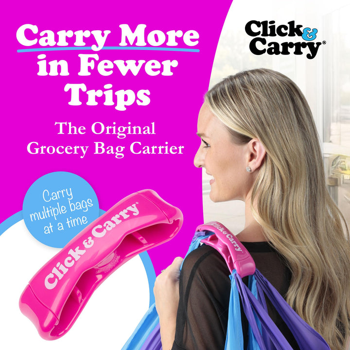 （2-Pack）Bag Carrier Handle - Padded Grip for Groceries &amp; Buckets