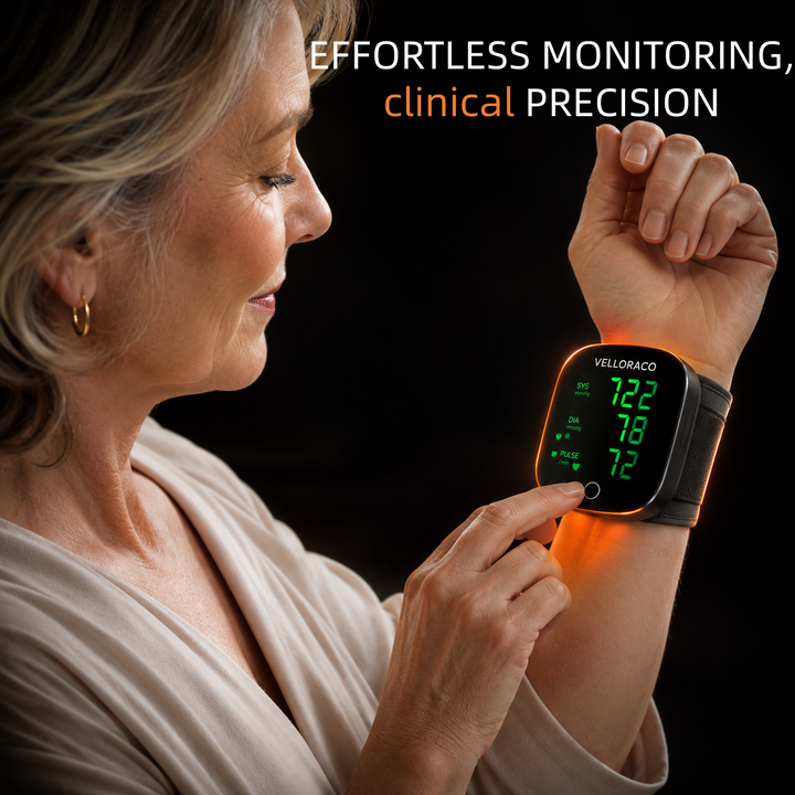 Wrist Blood Pressure Monitor – Effortless Daily Tracking - DHACTIVE