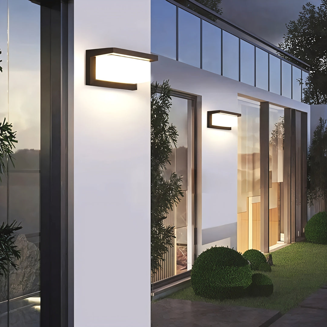 Outdoor Motion Sensor LED Wall Light Modern - DHACTIVE