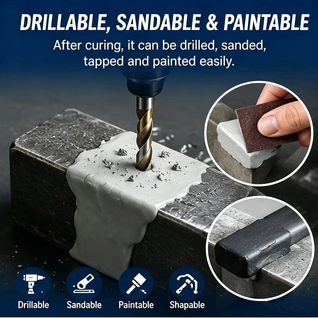 Epoxy Repair Putty – Steel-Strength Bond for Wood, Metal &amp; PVC