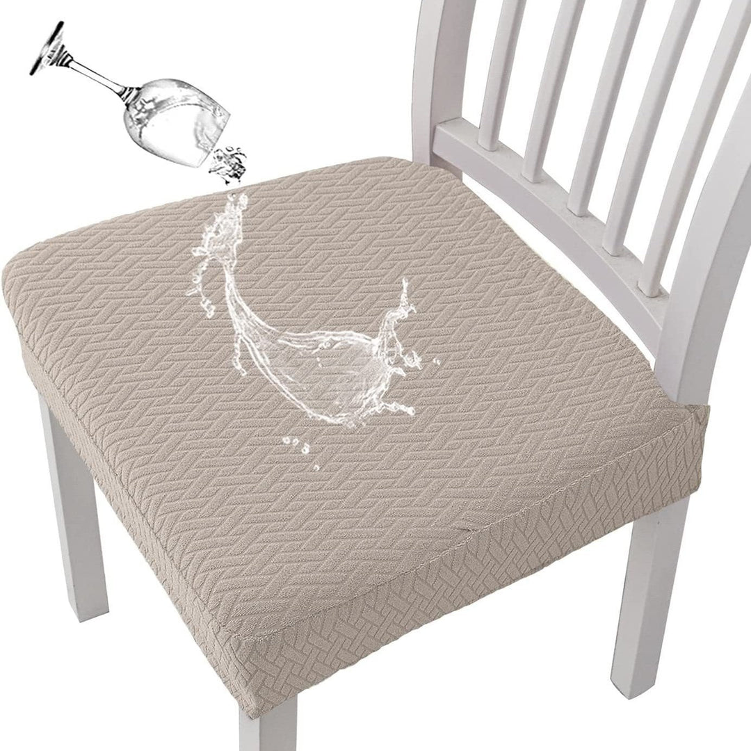 Waterproof Jacquard Chair Covers - Spill-Proof &amp; Easy to Wash - DHACTIVE 14