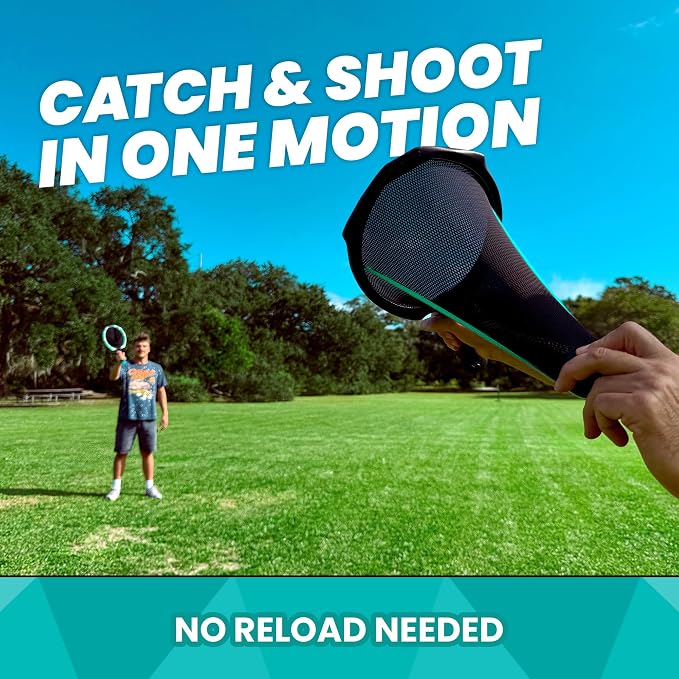 Catch &amp; Release Slingshot Game – 2 Rackets, 2 Balls, Indoor/Outdoor Fun