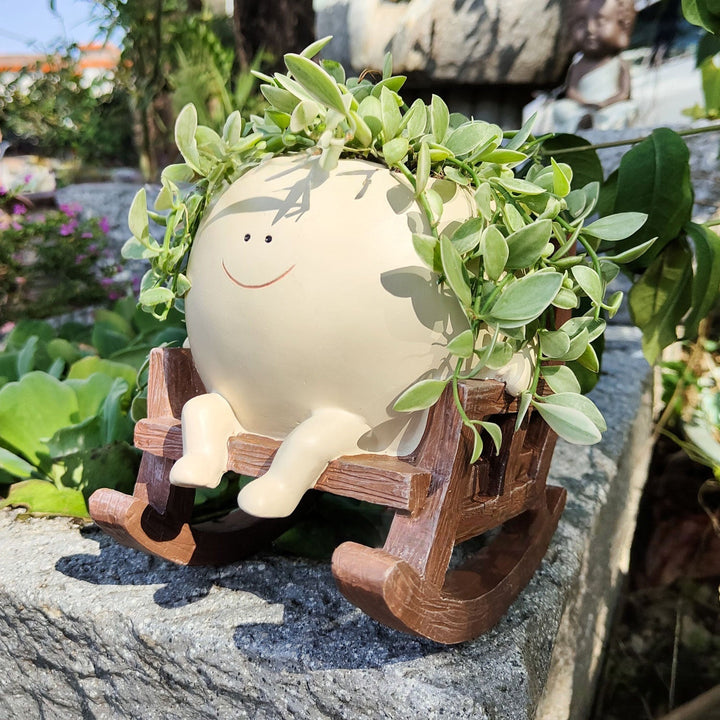 Smiley Face Planter Pot - DHACTIVE 3
