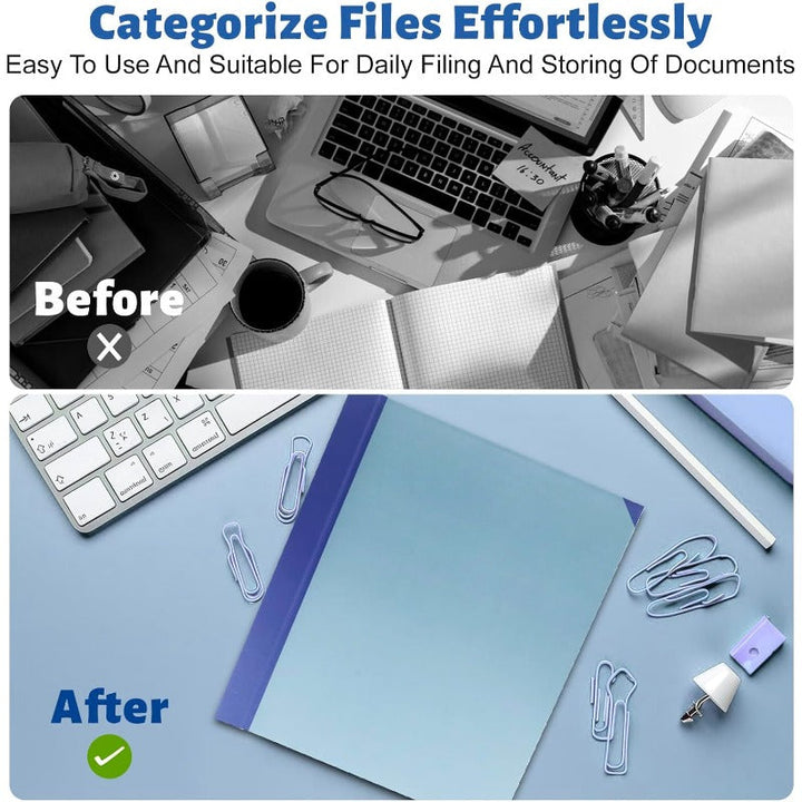 12-Pocket Accordion Document Organizer – Acid-Free, String-Tie Closures, Labels