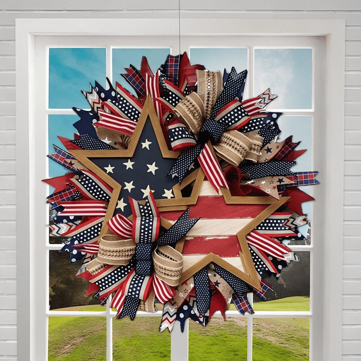 US Sentinels of Honor: 250th Anniversary Hand-Tied Wreath - DHACTIVE 7