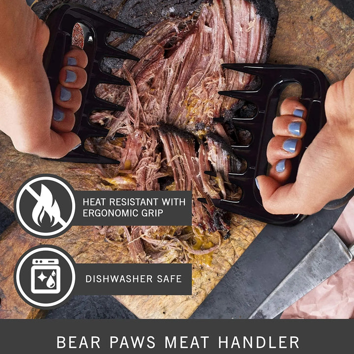 6-Piece BBQ Tool Set – Heat Resistant Gloves, Claws &amp; Kit - DHACTIVE 5