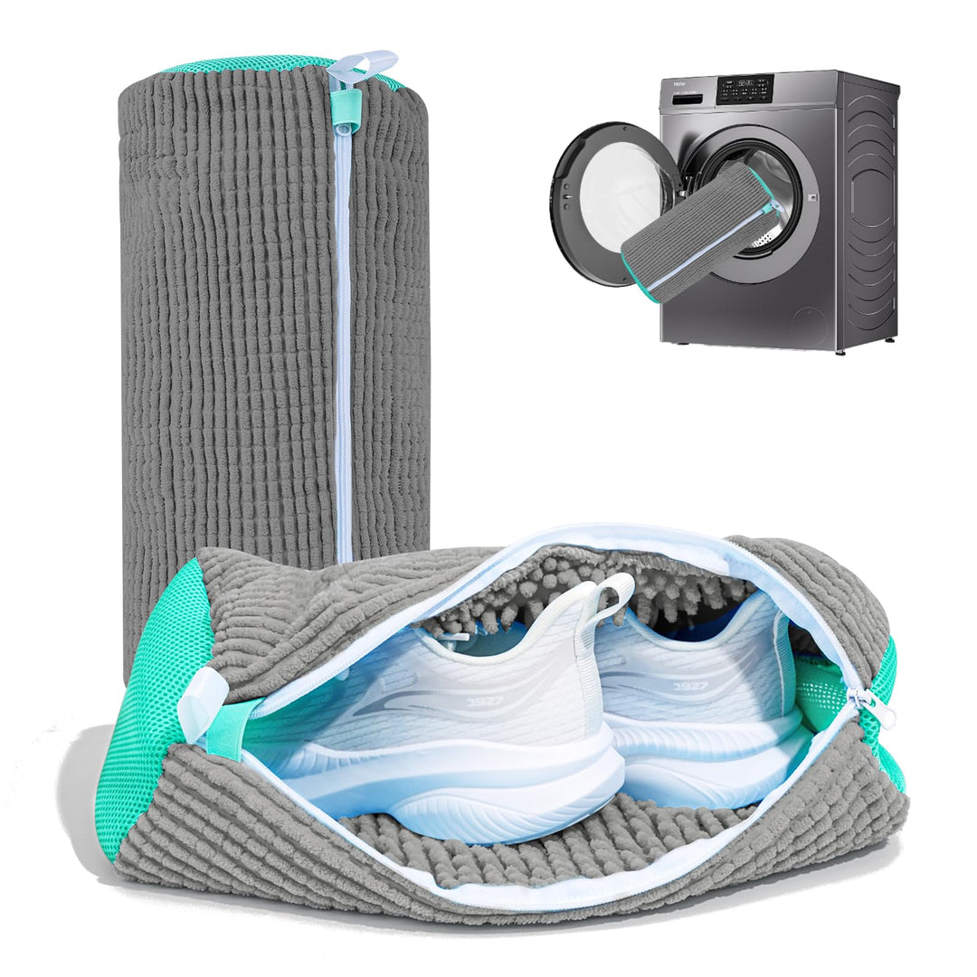 Shoe Washing Bag for Washer &amp; Dryer - Protects Sneakers, Cleans Deeply