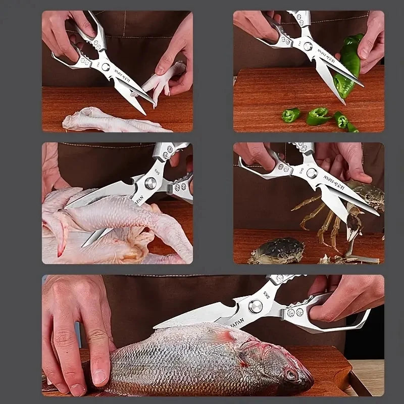 Multi-Purpose Heavy-Duty Kitchen Scissors - DHACTIVE 6