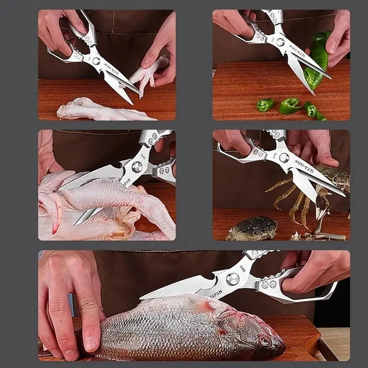 Multi-Purpose Heavy-Duty Kitchen Scissors - DHACTIVE 6