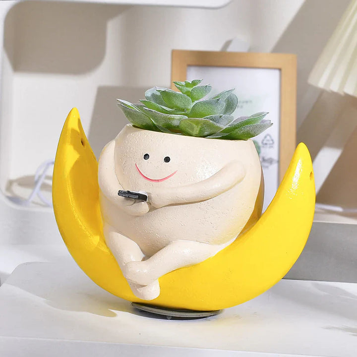 Smiley Face Planter Pot - DHACTIVE 6