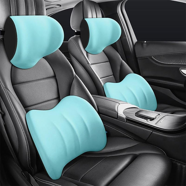 Car Headrest &amp; Lumbar Support Cushion - DHACTIVE 19