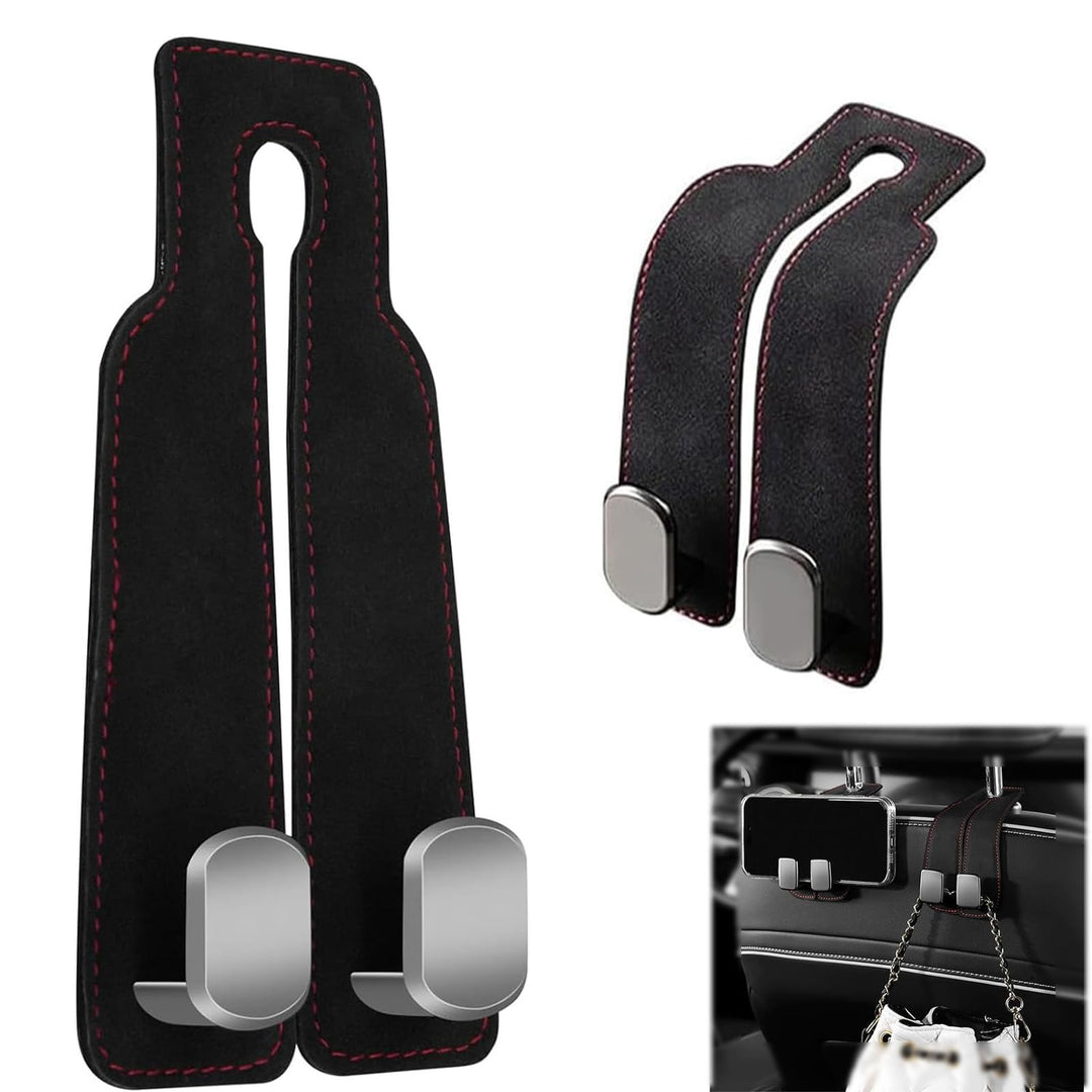 2-Pack Car Seat Back Hangers – Easy-Reach Storage to Stop Back-Straining - DHACTIVE 7