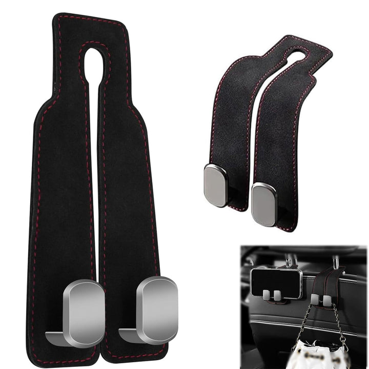 2-Pack Car Seat Back Hangers – Easy-Reach Storage to Stop Back-Straining