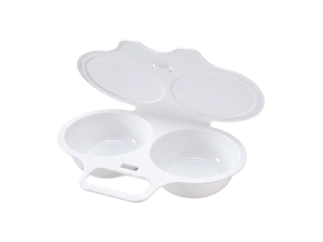 Microwave Egg Steamer – 2-Egg Dual Cavity, No Oil, BPA-Free