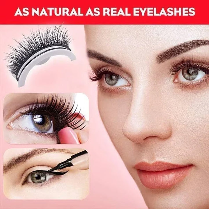 🥳2026 BESTSELLERS🥳💞50K+ SOLD!👁️✨Reusable self-adhesive false lashes – no glue needed; just press and go. Natural curl, reusable, and easy to remove. A real beauty essential! 💕🌸