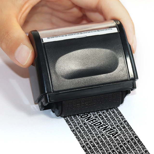 Privacy Roller Stamp – Covers Bold Text, Dries in Seconds - DHACTIVE 6