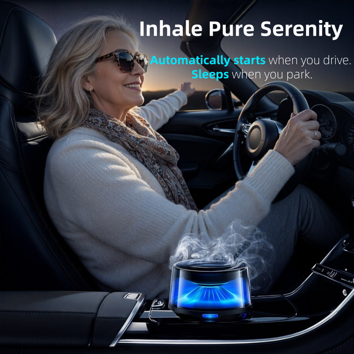Smart Car Mist Diffuser – Pure Waterfall Luxury Air Freshener - DHACTIVE 3