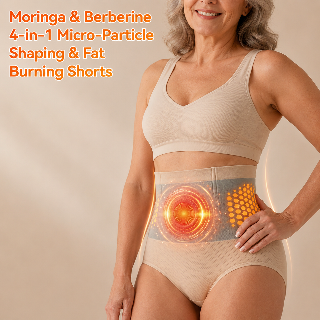 High-Waist Shaping Shorts Set - DHACTIVE