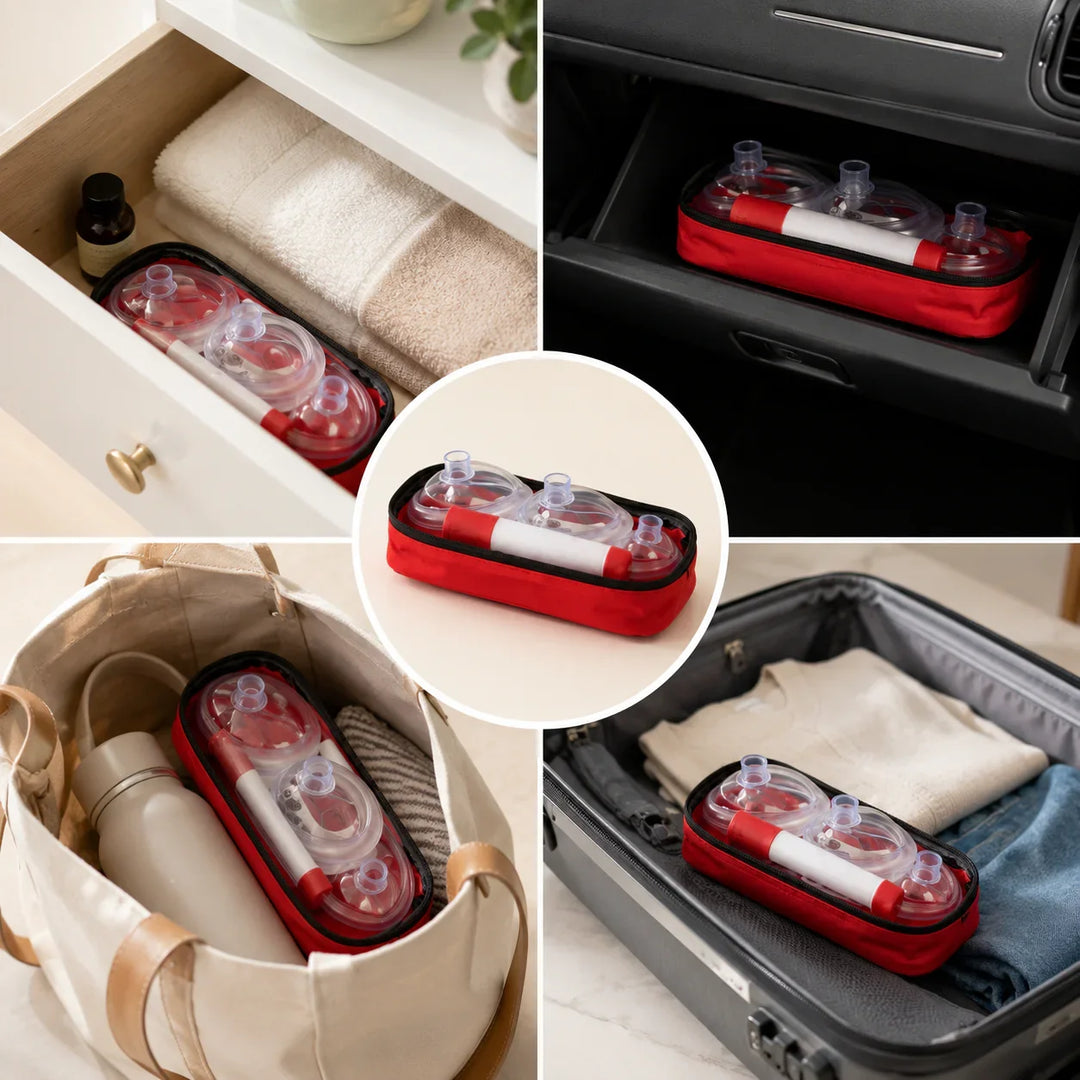 Anti-Choking Suction Rescue Kit for Home | Simple 3-Step Safety Device