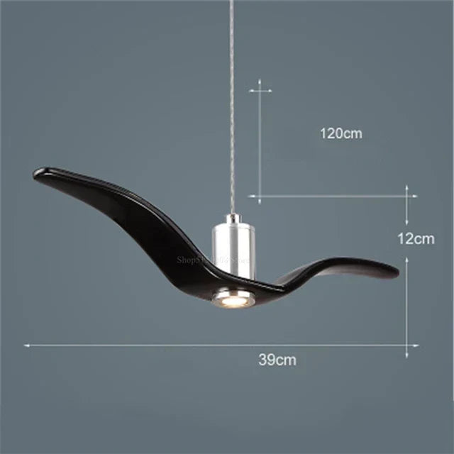 BeakBrilliance - Design Bird Lamp for Unique Interiors - Black C