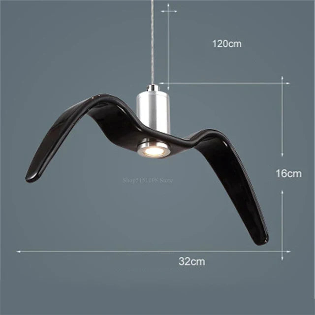 BeakBrilliance - Design Bird Lamp for Unique Interiors - Black B