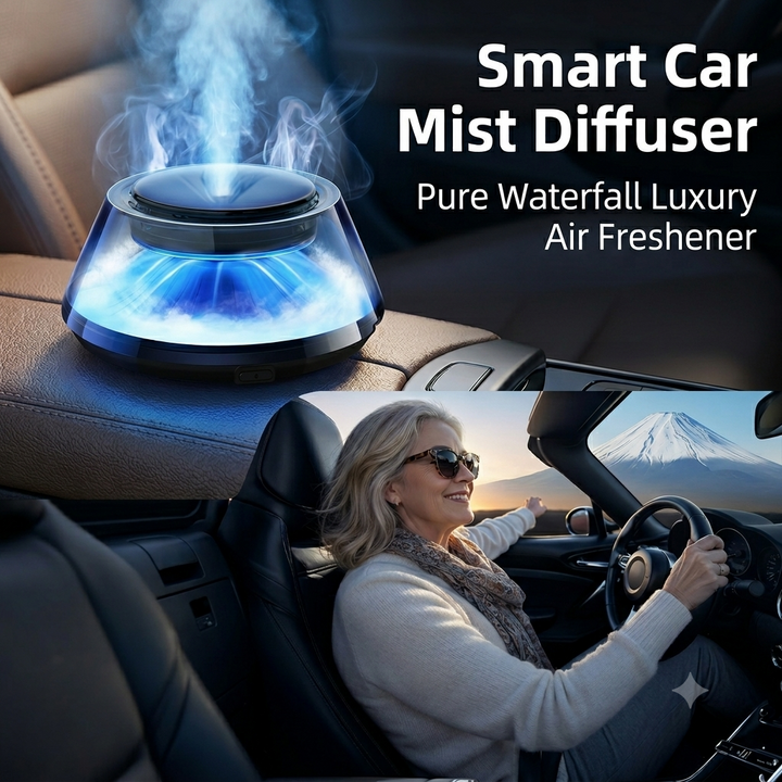 Smart Car Mist Diffuser – Pure Waterfall Luxury Air Freshener - DHACTIVE