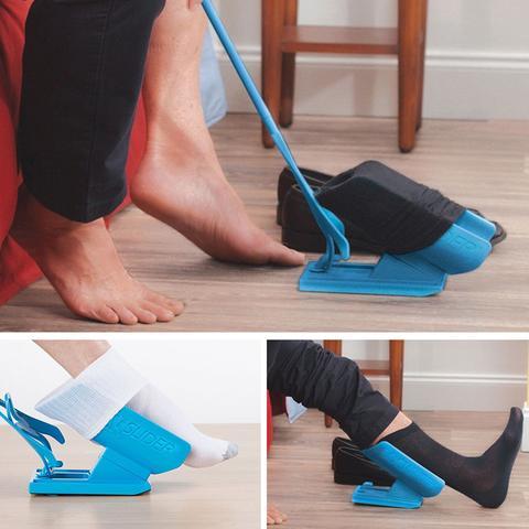 Sock Aid Kit with Dressing Stick, No Bending Needed
