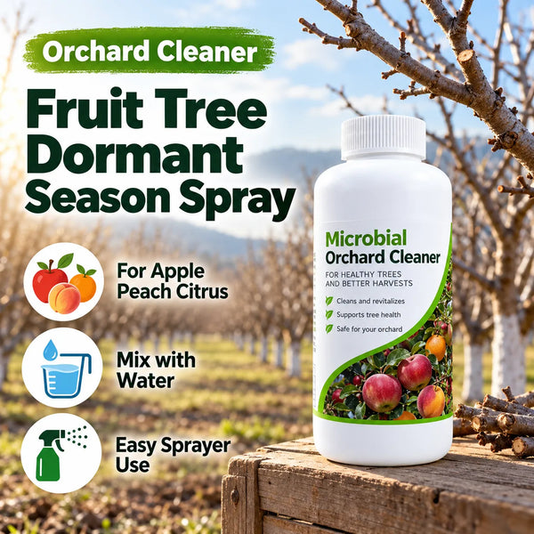 Orchard Cleaner - Fruit Tree Dormant Season Spray for Apple, Peach & Citrus